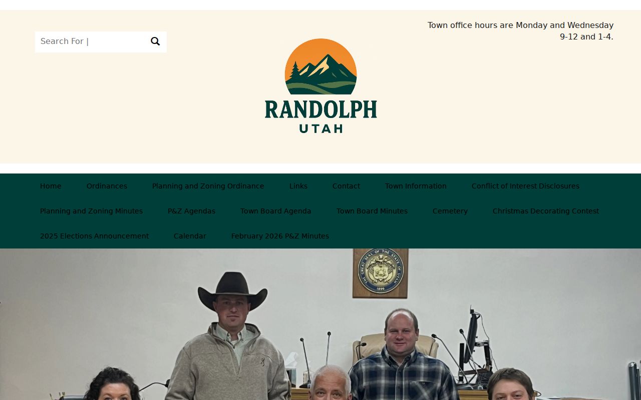 Official Randolph town website for municipal information distinct from Randolph court dockets